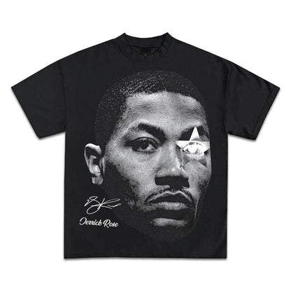Men’s Vintage Rap Graphic T-Shirt Streetwear Tee